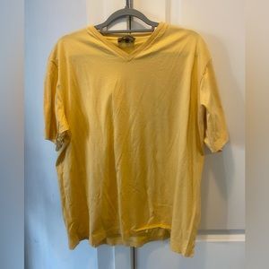 Yellow Mario Caldi V Neck
